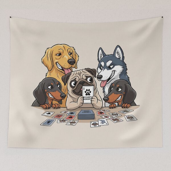 Item preview, Dogs Against Humanity designed and sold by Amir Faysal.