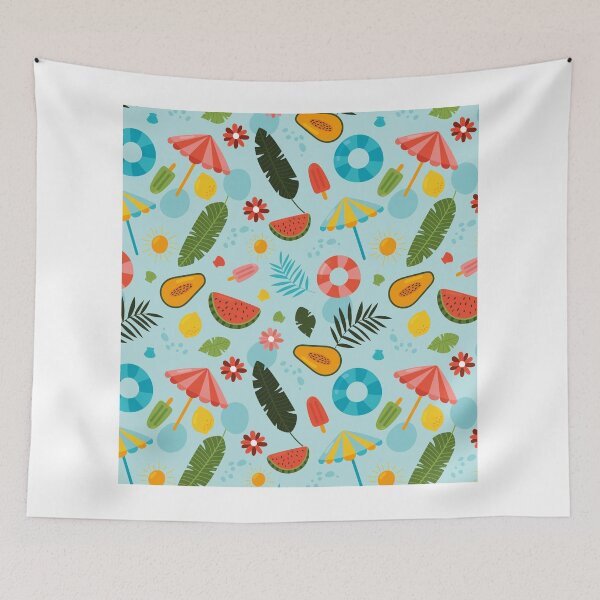 Item preview, Beautiful summer atmosphere pattern designed and sold by Jamildesign.
