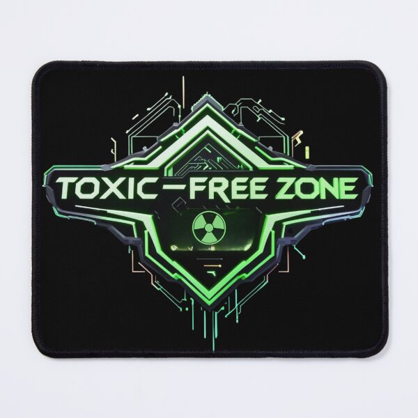 Item preview, toxic free zone designed and sold by jackoslimited.