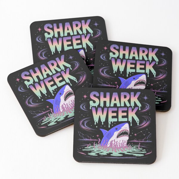 Item preview, shark week designed and sold by YounexxART.
