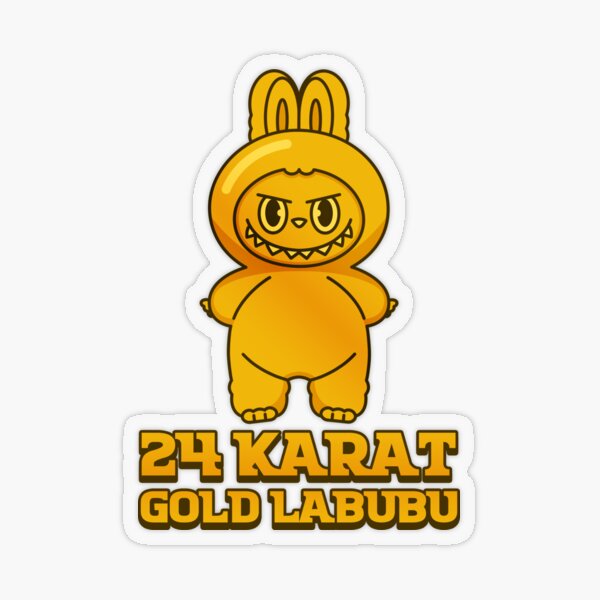 Item preview, 24 Karat Labubu Shirt - Labubu Meme Shirt designed and sold by EatShirts.