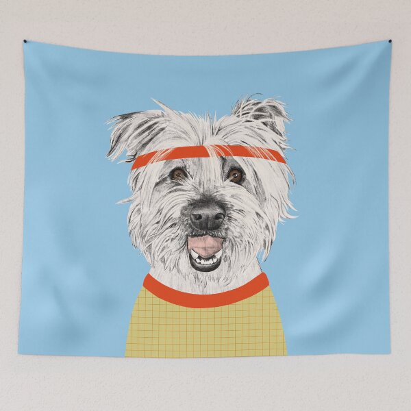 Item preview, 90s athletic shepherd dog designed and sold by Elbuenlimon.