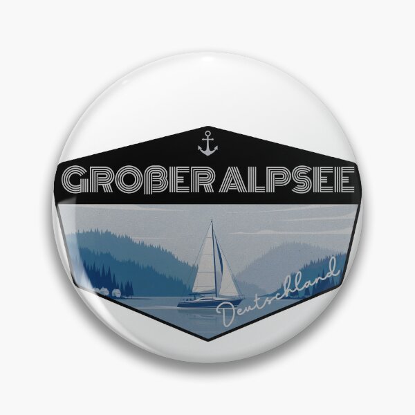 Item preview, Großer Alpsee, German lake, Schwaben, Deutschland designed and sold by Wanderful-roads.