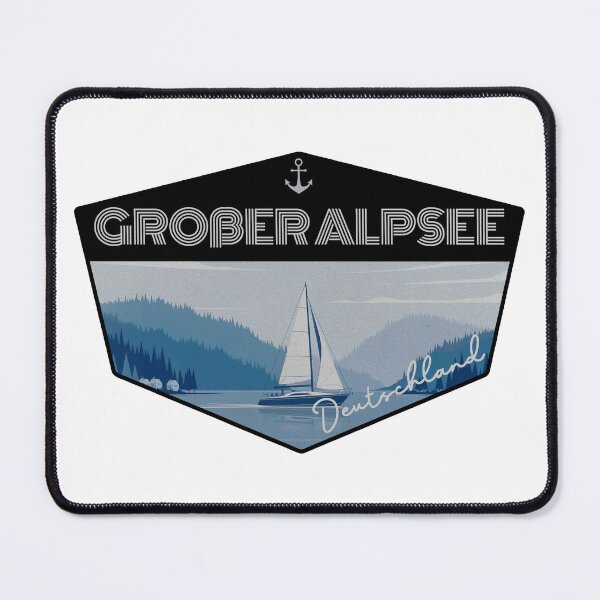 Item preview, Großer Alpsee, German lake, Schwaben, Deutschland designed and sold by Wanderful-roads.