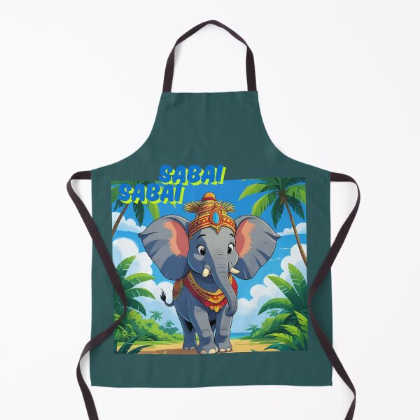 Item preview, "Cute Thai Elephant – Thailand Travel Souvenir Design" Sabai Sabai designed and sold by konthai.familyart.