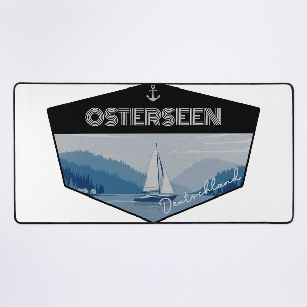 Item preview, Osterseen, German lake, Oberbayern, Deutschland designed and sold by Wanderful-roads.
