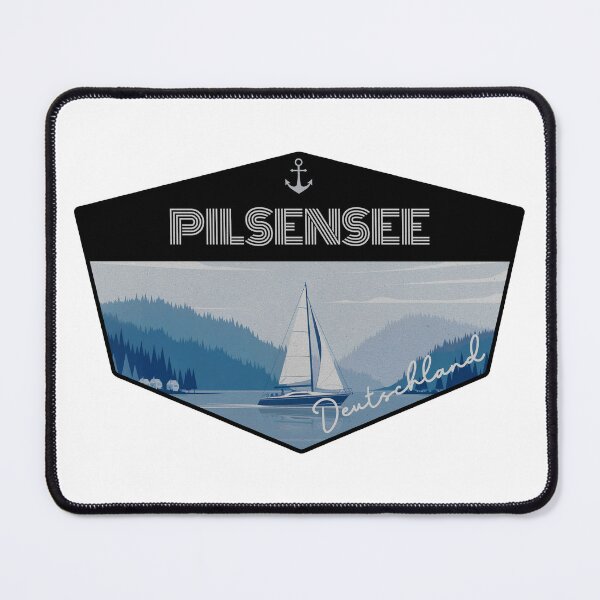 Item preview, Pilsensee, German lake, Oberbayern, Deutschland designed and sold by Wanderful-roads.