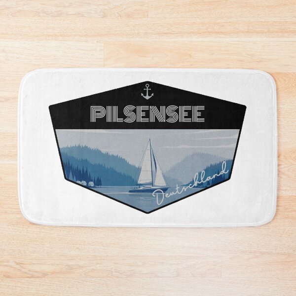 Item preview, Pilsensee, German lake, Oberbayern, Deutschland designed and sold by Wanderful-roads.