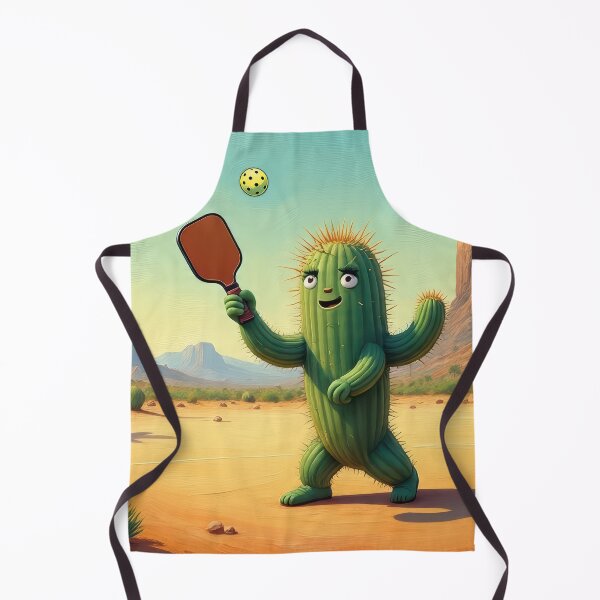 Item preview, Cactus Playing Pickleball in the Desert designed and sold by RickGoulet.
