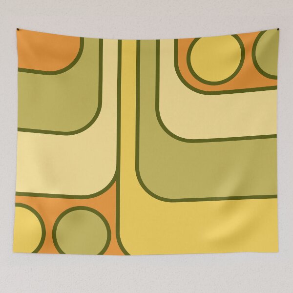 Item preview, Retro Geometric Design 732 designed and sold by tonymagnerart.