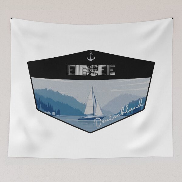 Item preview, Eibsee, German lake, Oberbayern, Deutschland designed and sold by Wanderful-roads.