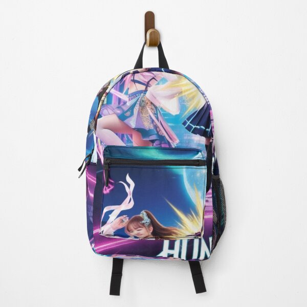 Item preview, HUNTRIX Anime K-pop Girl Group Poster – Magical Idol Art, Cyberpop Illustration designed and sold by zevorgue.