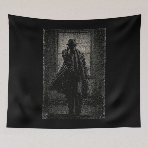 Item preview, Neo Noir John Doe Number Seven designed and sold by hauntedtees.