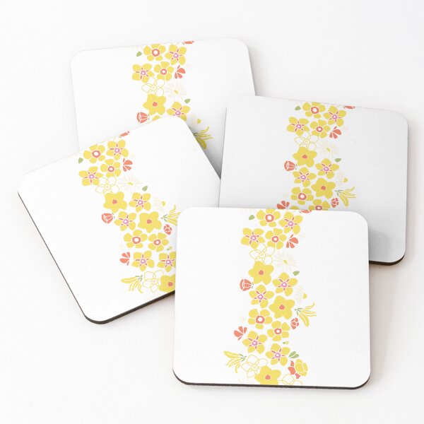 Item preview, Yellow Flower border designed and sold by Farissa Designs.