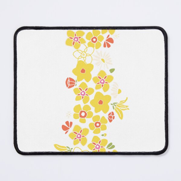 Item preview, Yellow Flower border designed and sold by Farissa Designs.