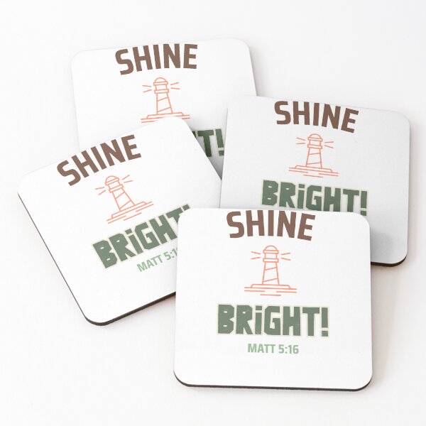 Item preview, Shine Bright! Matthew 5:16 designed and sold by GigiandLili.