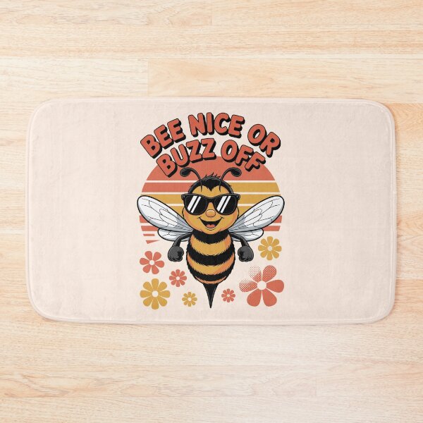 Item preview, Bee Nice or Buzz Off – Cool Bee designed and sold by shokA Design.