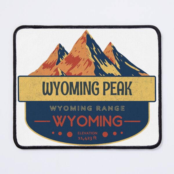 Item preview, Wyoming Peak, Wyoming Range, Wyoming, Mountain Design designed and sold by Wanderful-roads.