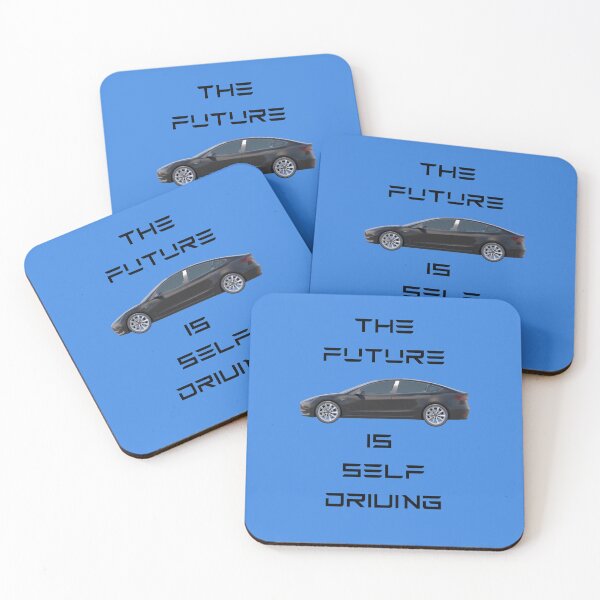 Item preview, The Future is Self Driving  Tesla's Full Self Driving Car designed and sold by WigOutlet.