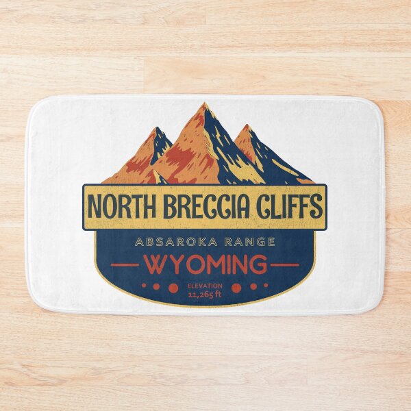 Item preview, North Breccia Cliffs, Absaroka Range, Wyoming, Mountain Design designed and sold by Wanderful-roads.