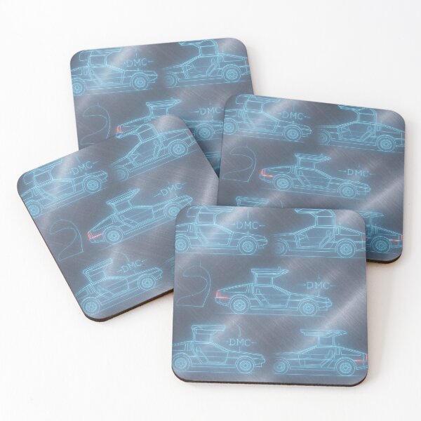 Item preview,  DeLorean DMC-12 - Patterns and Art  designed and sold by CleverCulture.