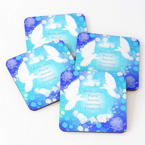 Item preview, Dove flower of life designed and sold by Herami.