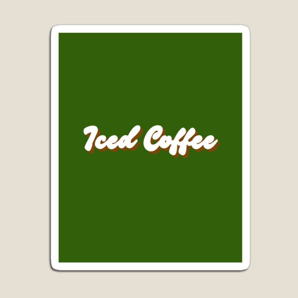 Item preview, Iced coffee designed and sold by rowena-ravens.