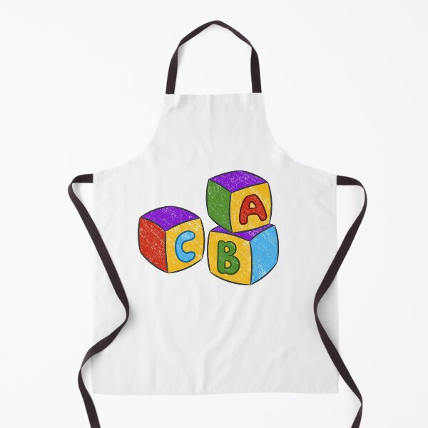 Item preview, Chalk blocks with ABC letters designed and sold by RozhmarisArt.