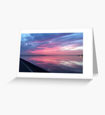Sunset Greeting Card