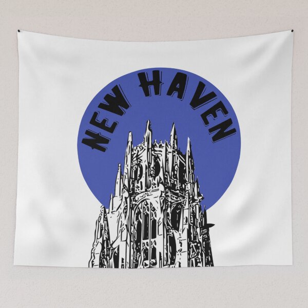 Item preview, Diseño de la torre de New Haven designed and sold by RoydonRoadTees.