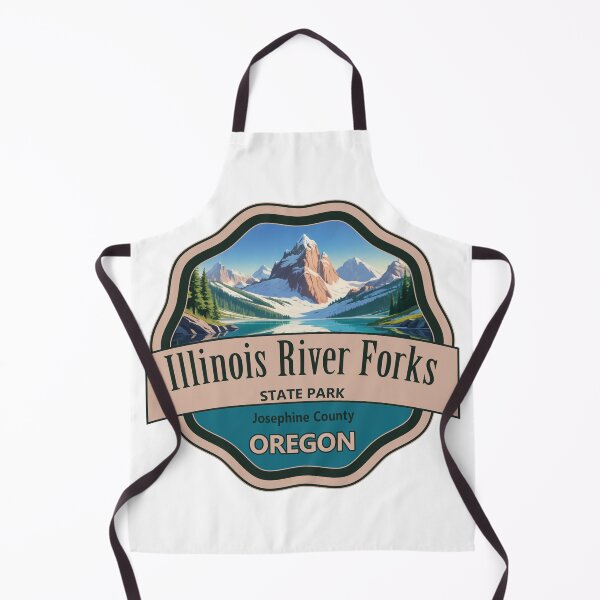Item preview, Illinois River Forks State Park, Josephine County, Oregon designed and sold by Wanderful-roads.