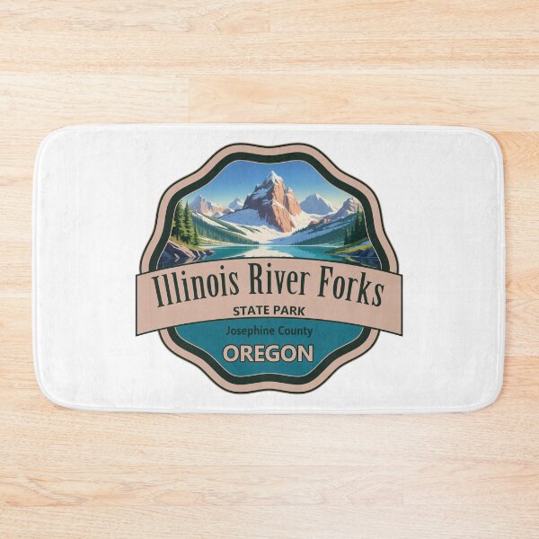 Item preview, Illinois River Forks State Park, Josephine County, Oregon designed and sold by Wanderful-roads.