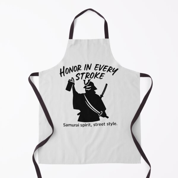 Item preview, Graffiti Samurai: Honor in Every Stroke Sticker designed and sold by 2wear.