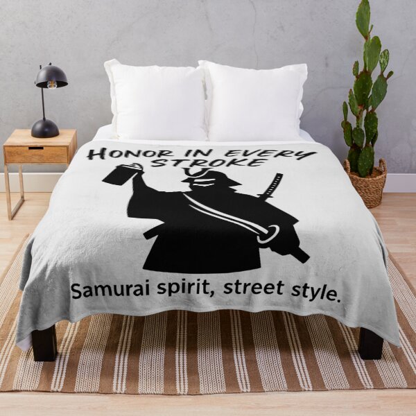 Item preview, Graffiti Samurai: Honor in Every Stroke Sticker designed and sold by 2wear.