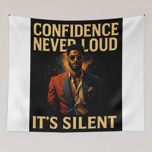 Item preview, "Silent Swagger"- Show the world you don’t need to shout to stand out. designed and sold by Samarpanartz.