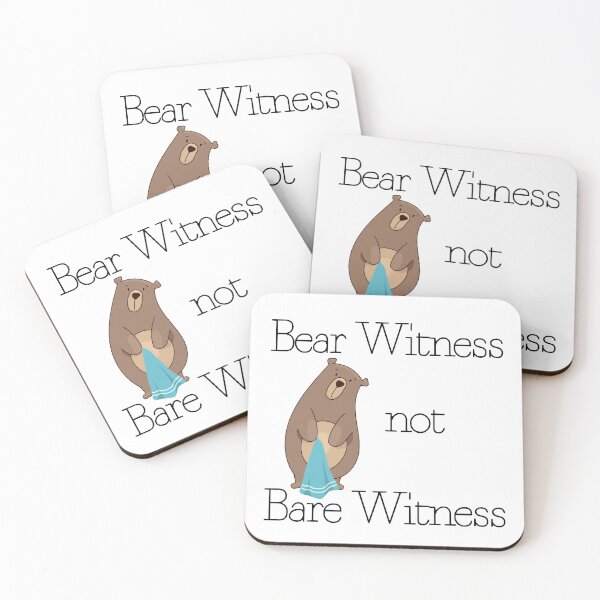 Item preview, Blunderbles! "Bear Witness" designed and sold by StoryMerch.