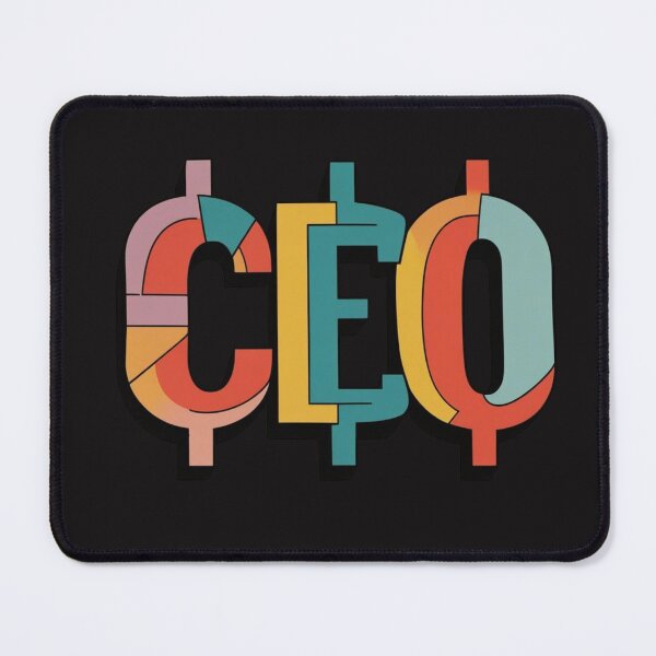 Item preview, CEO Boss Leader Office Humor Humor Cool Cute Profession Occupation Phrase designed and sold by UrbanStitchCreations.