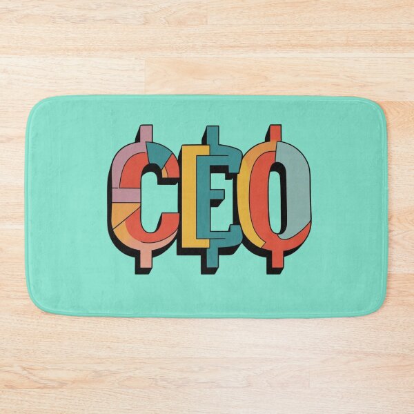 Item preview, CEO Boss Leader Office Humor Humor Cool Cute Profession Occupation Phrase designed and sold by UrbanStitchCreations.