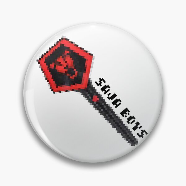 Item preview, SAJA BOYS Lightstick Pixelart designed and sold by districtkpop.