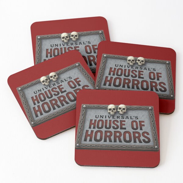 Item preview, Universal’s House Of Horrors Sign designed and sold by MidnightMovieRB.