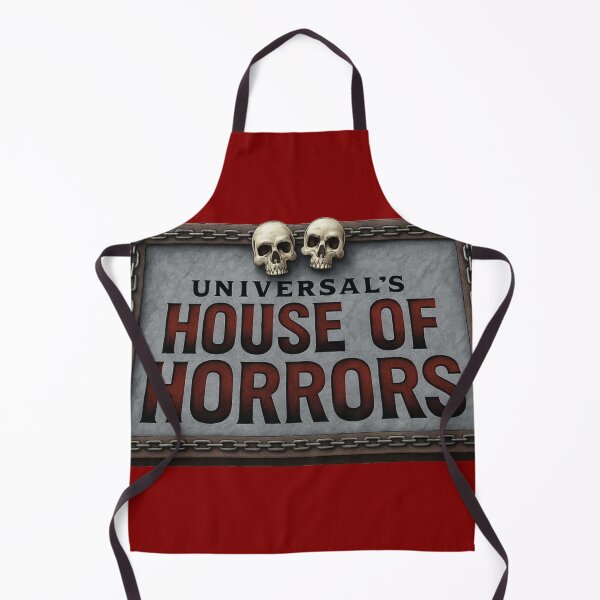 Item preview, Universal’s House Of Horrors Sign designed and sold by MidnightMovieRB.