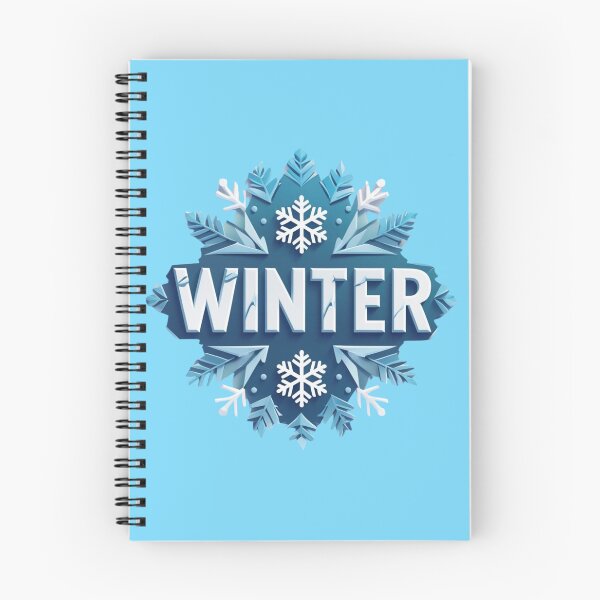 Item preview, Stylized Winter Logo with Snowflakes designed and sold by Rue Design Company.