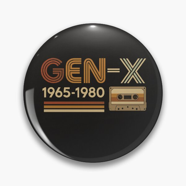 Item preview, GEN-X 1965-1980 Retro Cassette designed and sold by Bernd Friese.