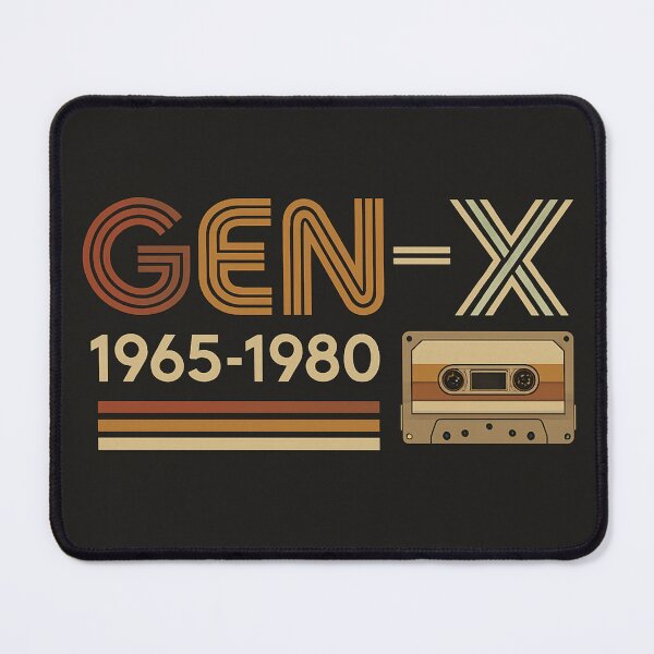 Item preview, GEN-X 1965-1980 Retro Cassette designed and sold by Bernd Friese.