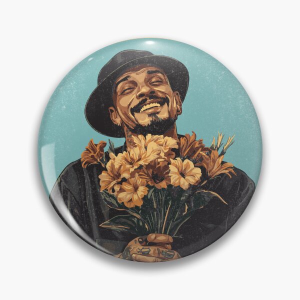 Item preview, Sensitive Gangsta – Tattoos & Flowers  Urban Masculinity Art designed and sold by KamilKfoon.