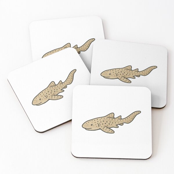 Item preview, Zebra Shark Spotted Coral Reef Vinyl designed and sold by Vendeloc.