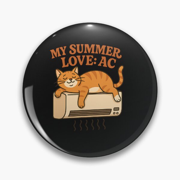 Item preview, Gato genial – Tirado en el aire acondicionado designed and sold by Vortex shop.