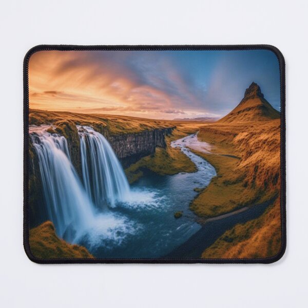 Item preview, Iconic landscapes of Iceland - Skógafoss op1 designed and sold by Ralek.