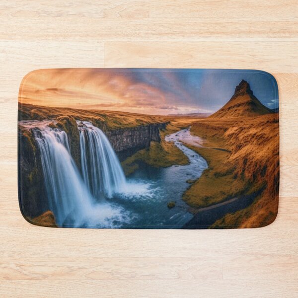 Item preview, Iconic landscapes of Iceland - Skógafoss op1 designed and sold by Ralek.
