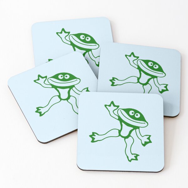 Item preview, Frog Toad Cute Little Happy Smile Funny Comic designed and sold by shirt-o-mat.